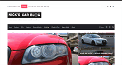 Desktop Screenshot of nickscarblog.com